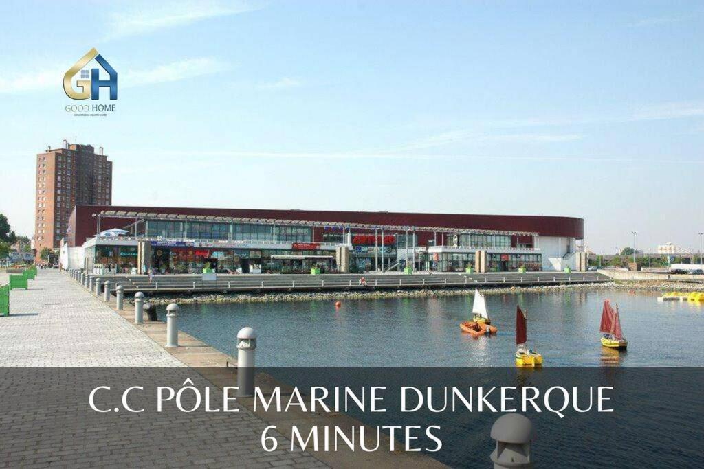 Villa Marine*La Capitainerie Coudekerque-Branche Luaran gambar